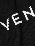 Givenchy - Logo-Intarsia Cotton Sweater - Black