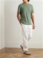 Oliver Spencer - Conduit Slub Cotton-Jersey T-Shirt - Green