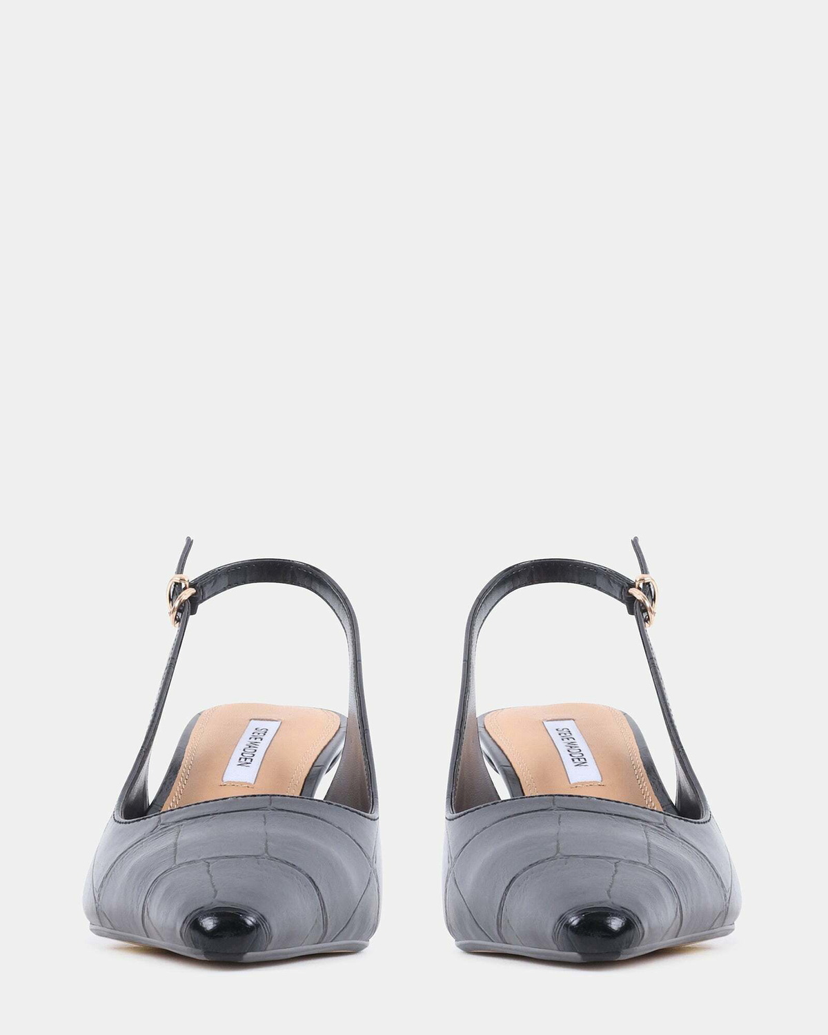 Steve Madden Charming Heels in Black Exotic