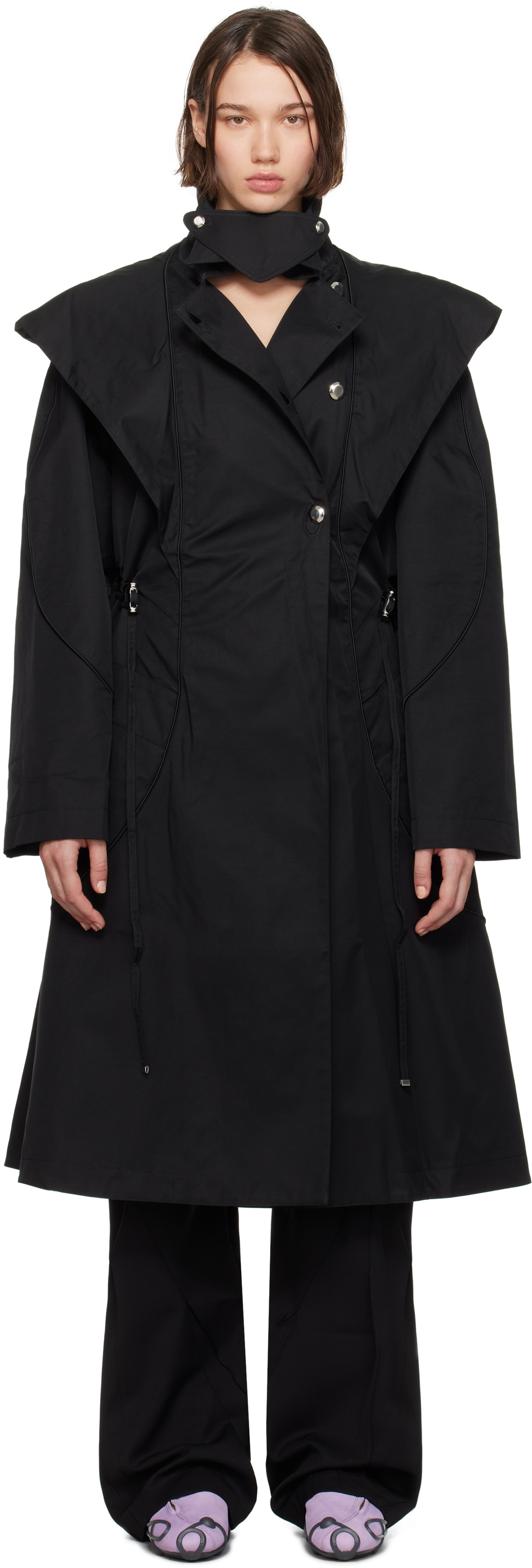 KIKO KOSTADINOV Lyra draped jacket