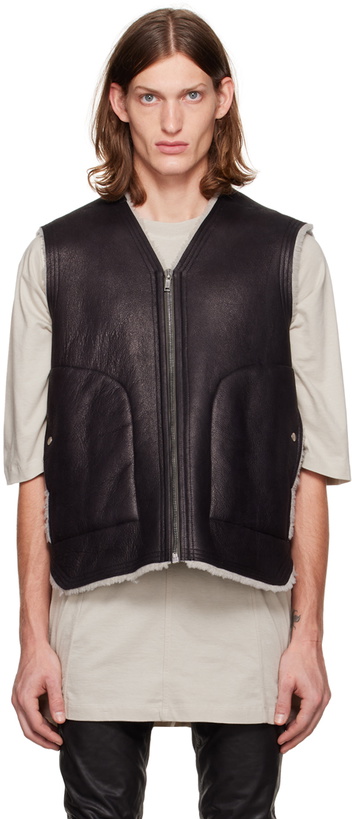 Photo: Rick Owens Black Cargo Vest