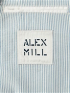 Alex Mill - Mill Striped Cotton-Seersucker Blazer - Blue