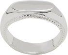 Dear Letterman Silver Mihna Ring