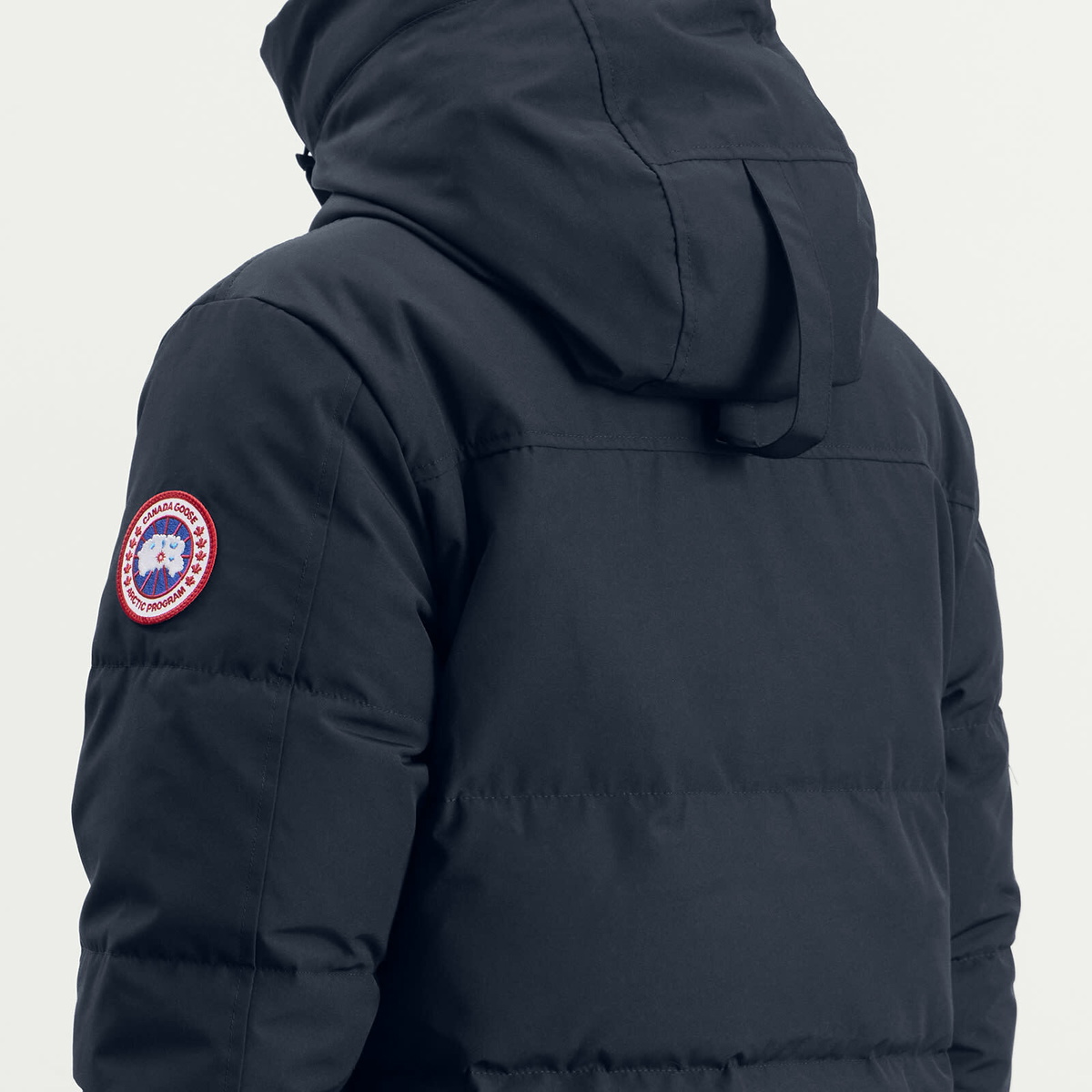 Canada Goose Men's Macmillan Parka Jacket Classic Disc in Atlantic Navy
