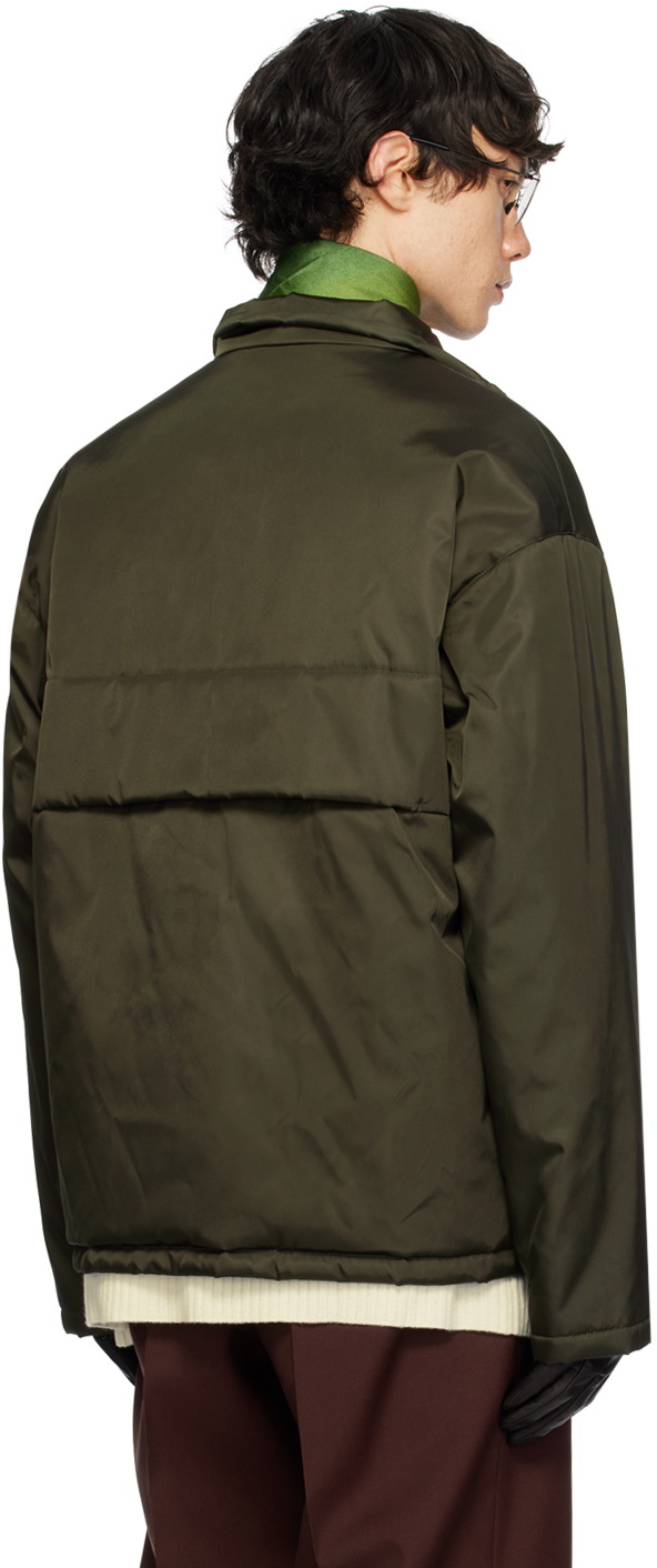 Jil Sander Green Insulated Jacket Jil Sander