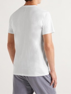 Rag & Bone - Principle Logo-Embroidered Organic Cotton-Jersey T-Shirt - White