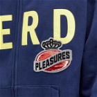 Pleasures Men's x N.E.R.D Zip Hoodie in Navy