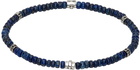 Ferragamo Navy Lapis Lazuli Bracelet