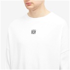 Loewe Men's Anagram Long Sleeve T-Shirt in White
