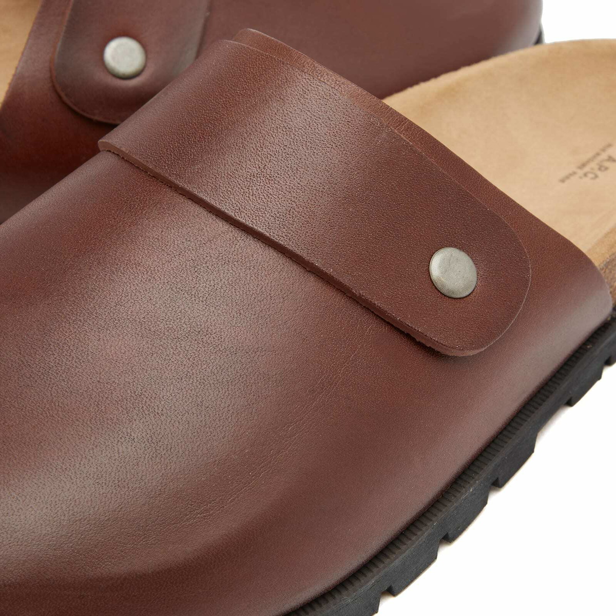 【送料関税込】A.P.C. Danny Leather Mule A.P.C. Men's Danny Leather Mule in Black A.P.C.