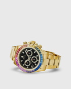 A Bathing Ape Type 4 Bapex Crystal Stone Gold Gold - Mens - Watches