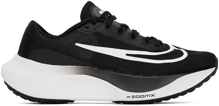 Photo: Nike Black Zoom Fly 5 Sneakers