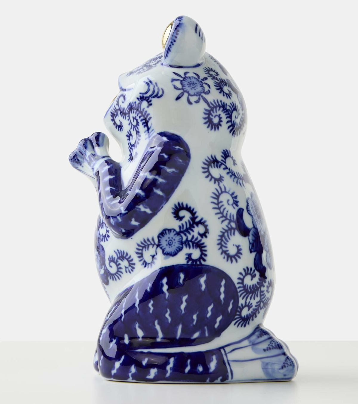 Polspotten Frog porcelain piggy bank