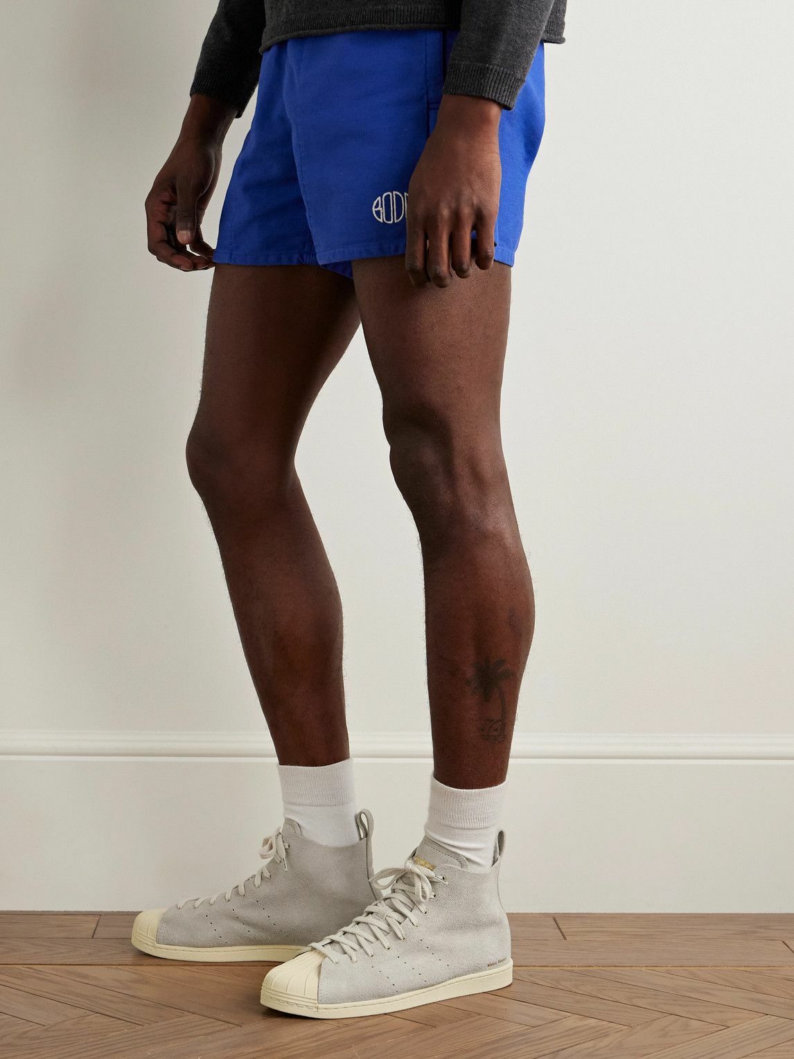 adidas Originals - Wales Bonner Superstar Hi Perforated Suede High