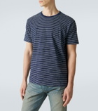 RRL Striped cotton jersey T-shirt