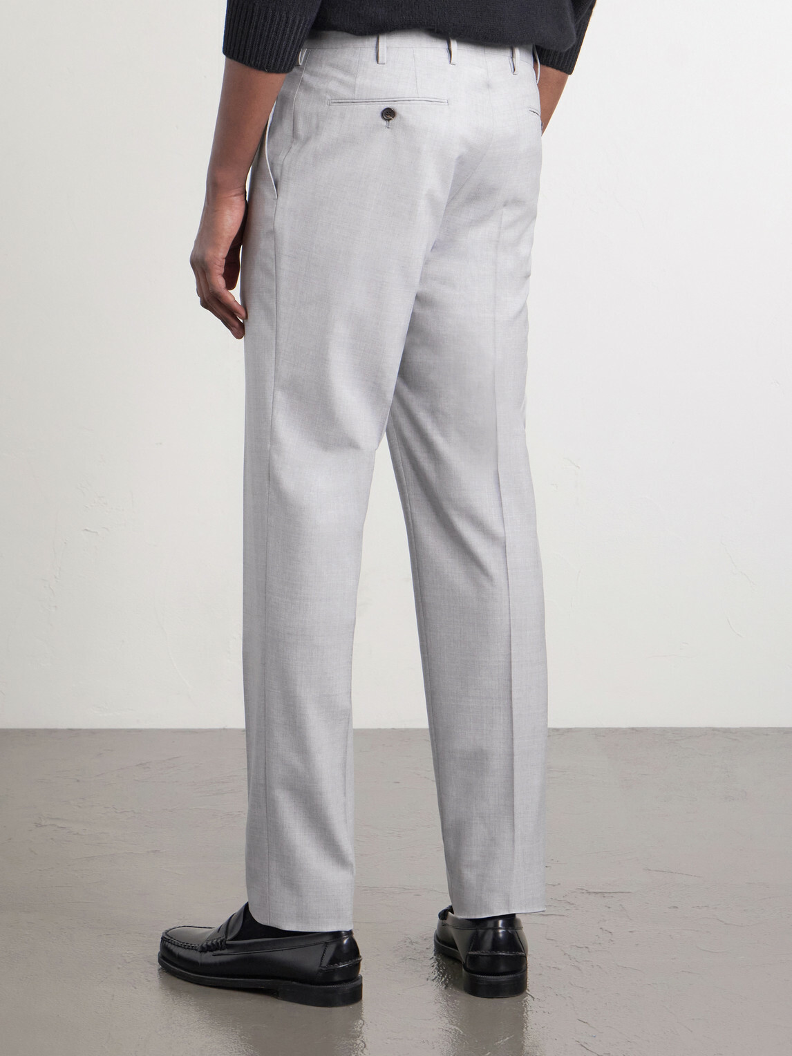 Slowear - Slim-Leg Wool Trousers - Gray