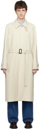 Dunst Beige Raglan Trench Coat