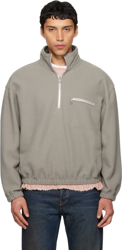 Photo: Rier Gray Polar Fleece Sweater