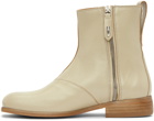 Our Legacy Beige Michaelis Boots
