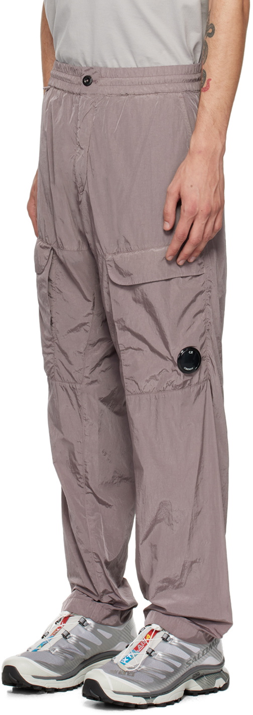 C.P. Company Purple Garment-Dyed Cargo Pants C.P. Company