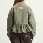 Damson Madder Women's Myrtle Trench Coat in Sage