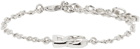 Dolce & Gabbana Silver DG Chain Bracelet