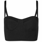 Alexander McQueen Women's Bra Top in Black