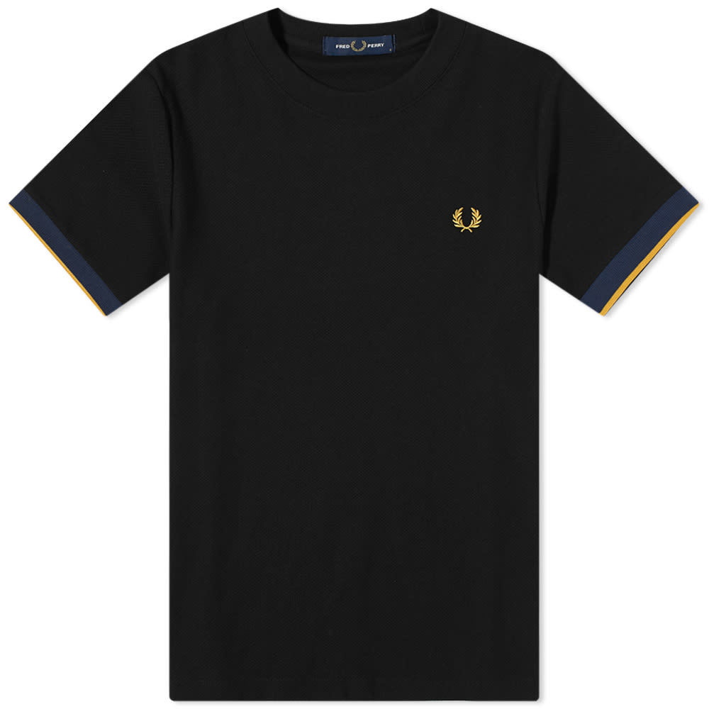 Fred Perry Contrast Cuff Pique Tee Fred Perry