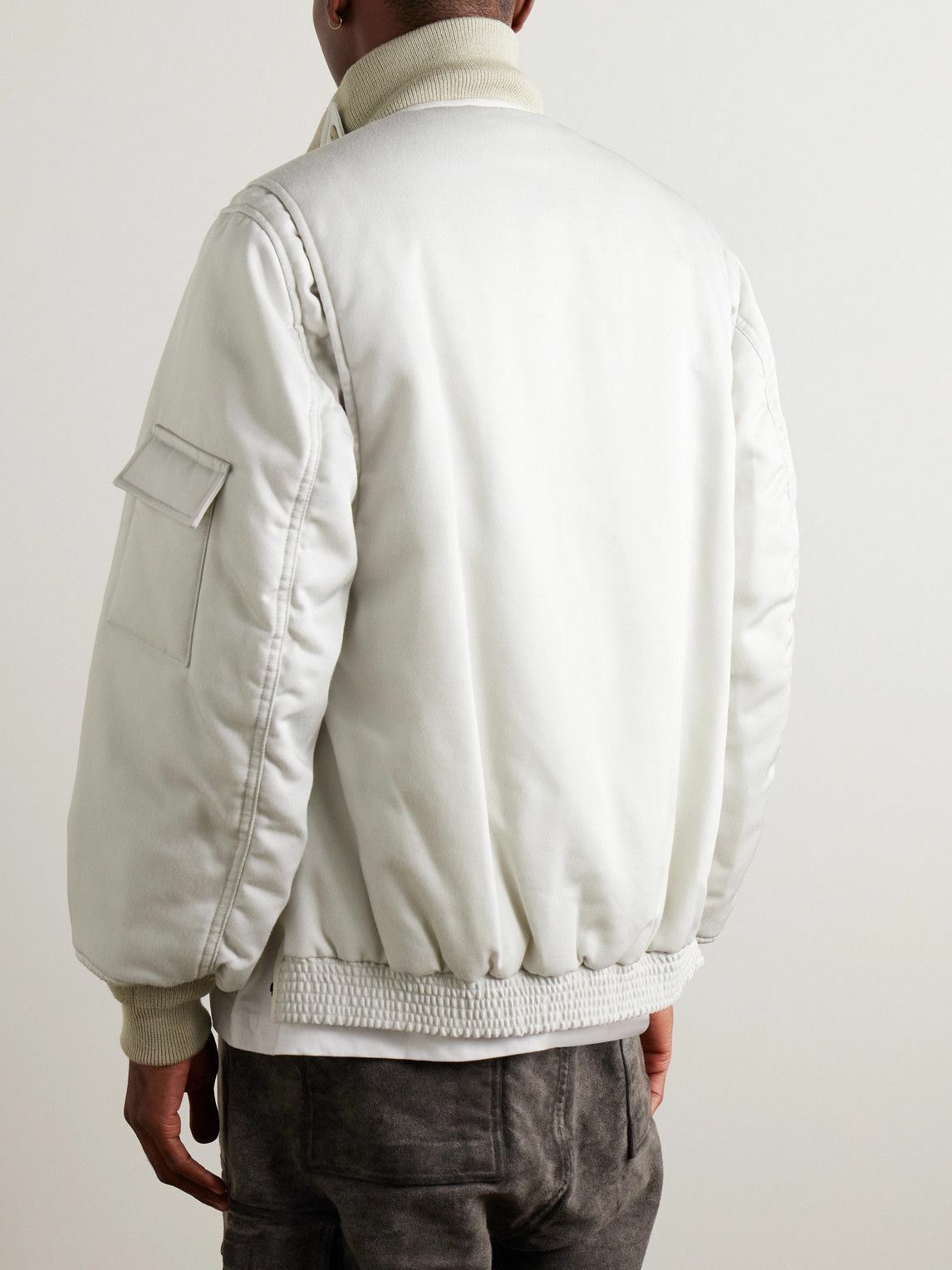 Sacai - Spiewak Padded Twill Jacket - Neutrals Sacai