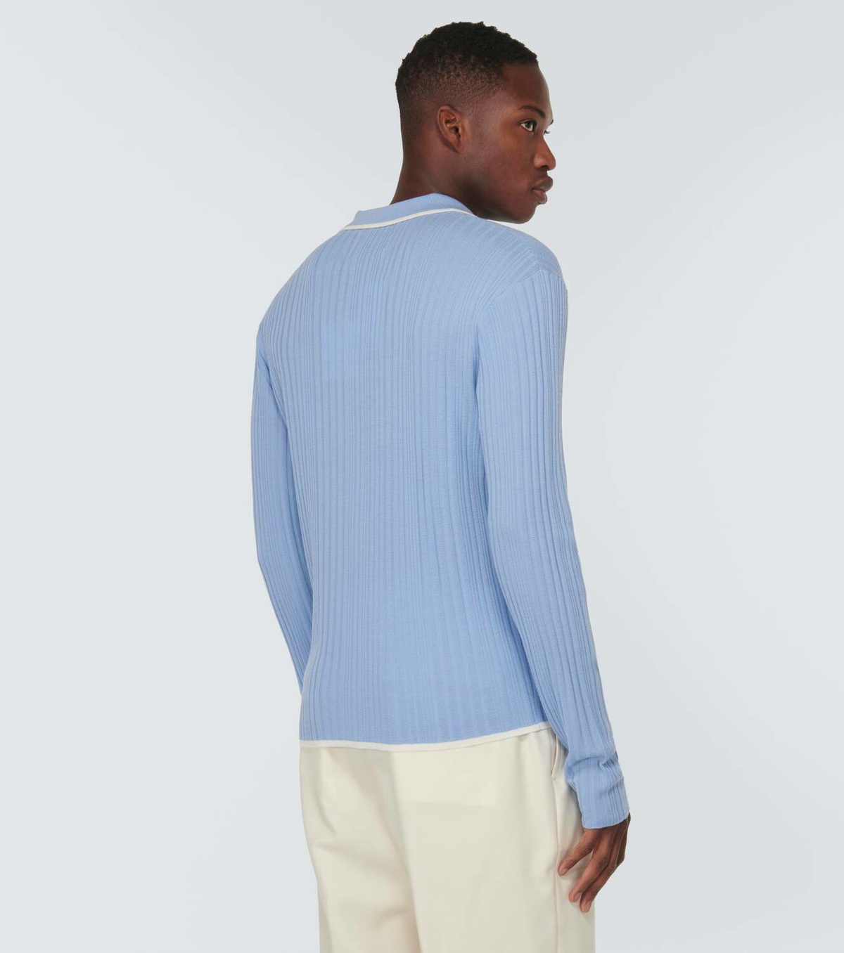King & Tuckfield Striped wool shirt