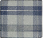 Thom Browne Gray Tartan Wallet