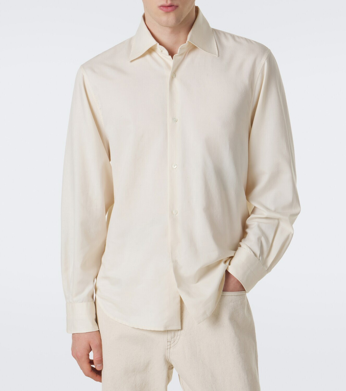 Stòffa Cotton and silk shirt