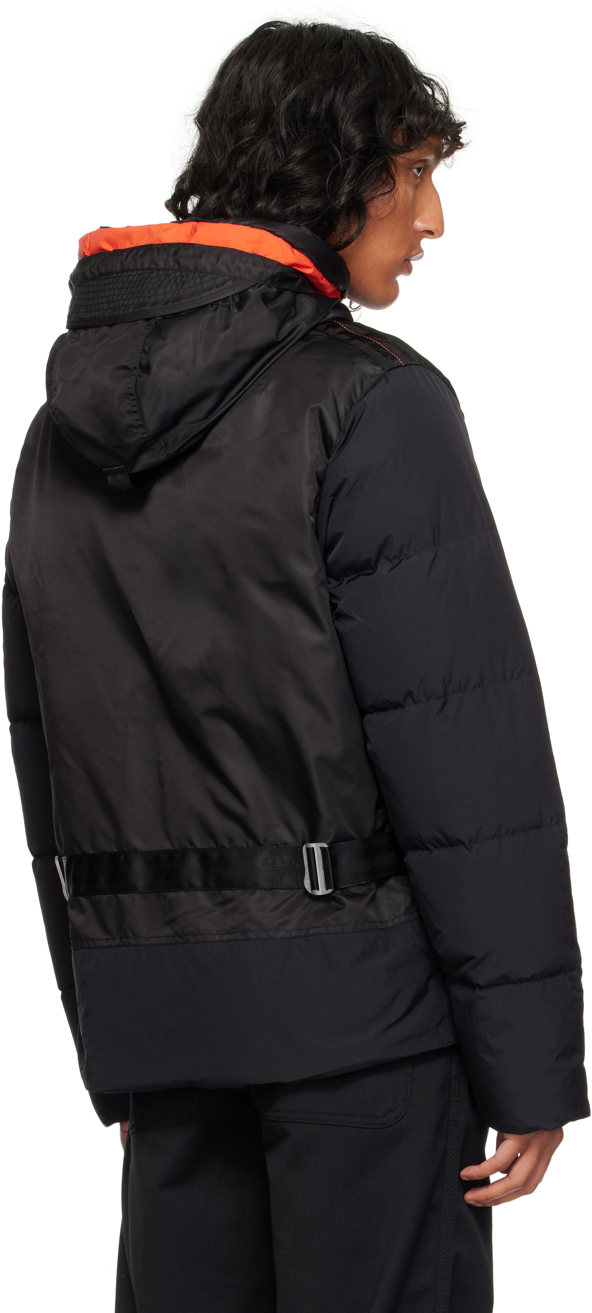 Parajumpers Black Vantage Down Jacket