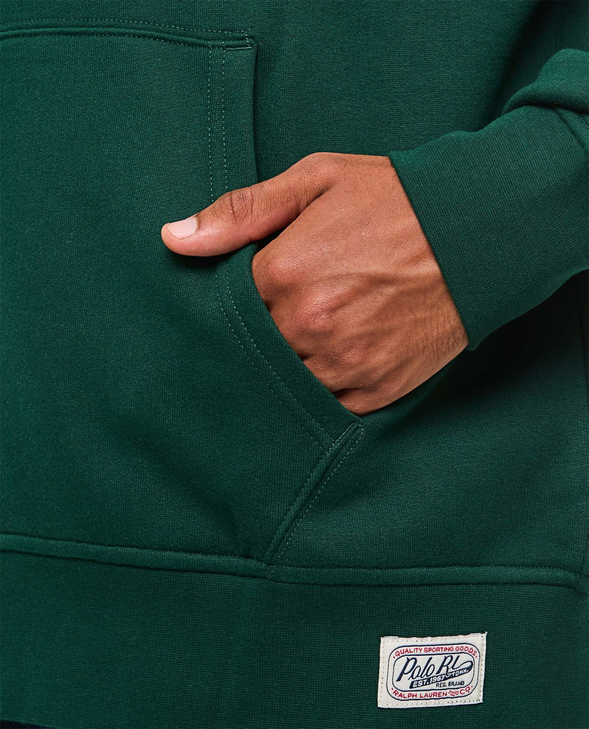 【送料&関税込】Polo Ralph Lauren Logo Patch Jersey Hoodie Ralph Lauren Logo Patch Jersey Hoodie | italist