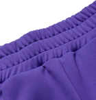 Palm Angels - Striped Tech-Jersey Track Pants - Purple