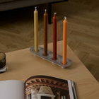 ferm LIVING Soothe 4 Candle Holder in Aluminium 
