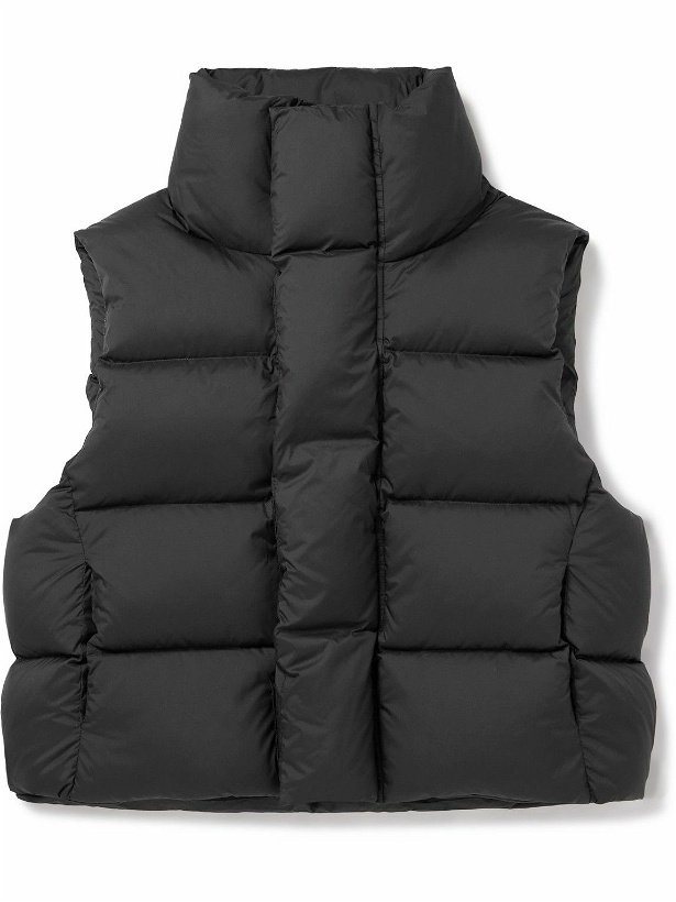 Photo: Entire Studios - MML Quilted Shell Down Gilet - Black