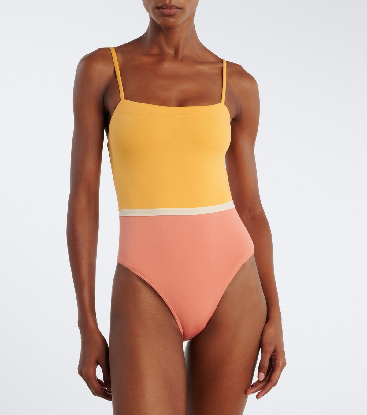 Eres Granita colorblocked swimsuit