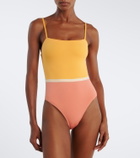 Eres Granita colorblocked swimsuit