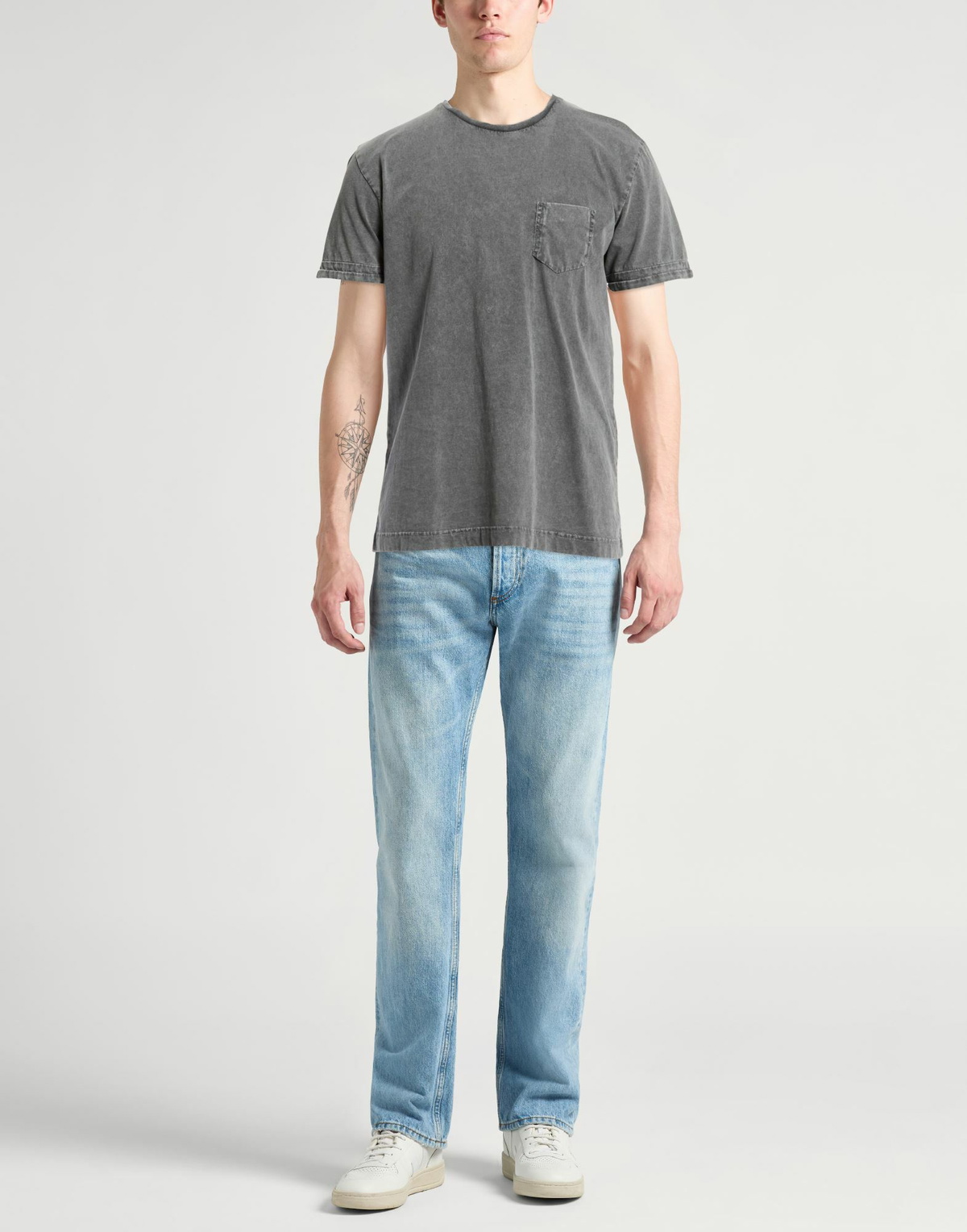 Crossley Mens T-shirt in Grey