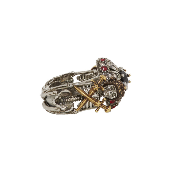 Alexander mcqueen king discount and queen ring