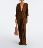 Johanna Ortiz Printed georgette kaftan
