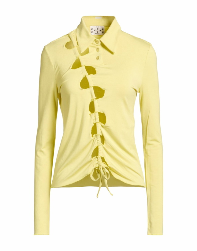 Photo: Avavav Womens Polo shirt Lime in Green