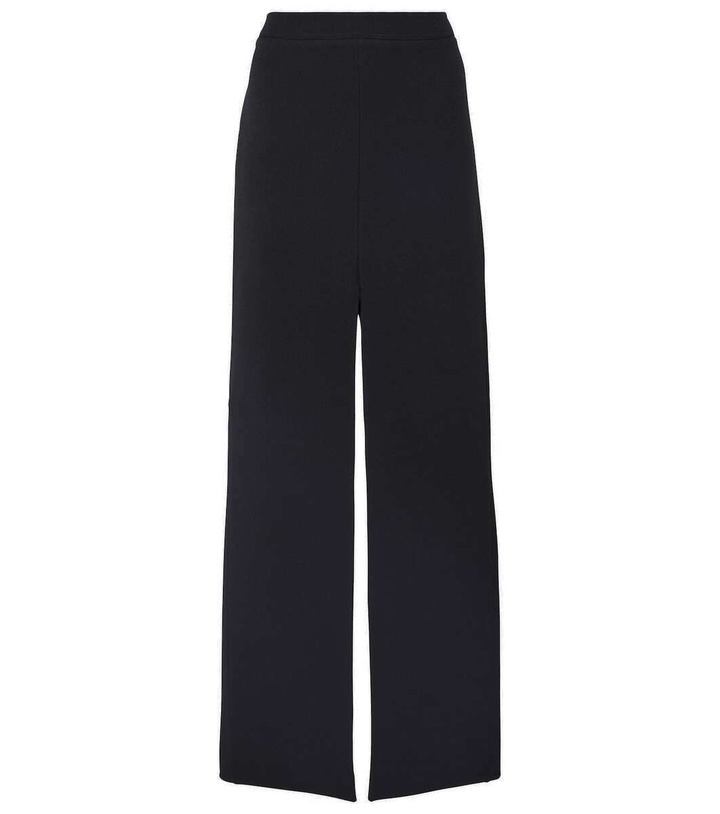 Photo: Safiyaa Elowen high-rise crêpe maxi skirt