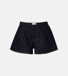 Jacquemus Logo denim shorts