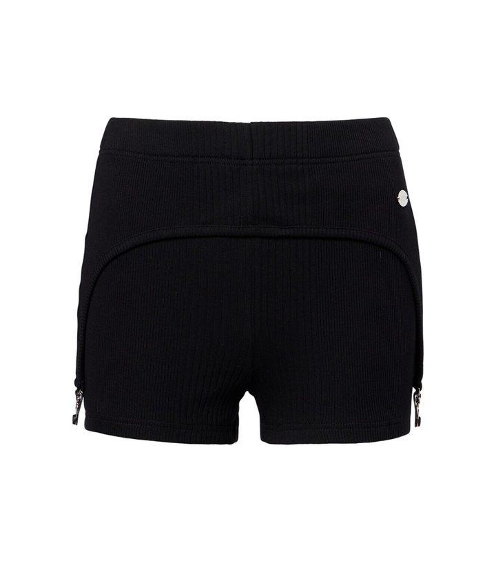 Photo: Jean Paul Gaultier Ribbed-knit cotton jersey shorts