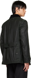 Maison Margiela Black Waxed Jacket