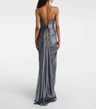 Maria Lucia Hohan Cecilia silk tulle corset gown