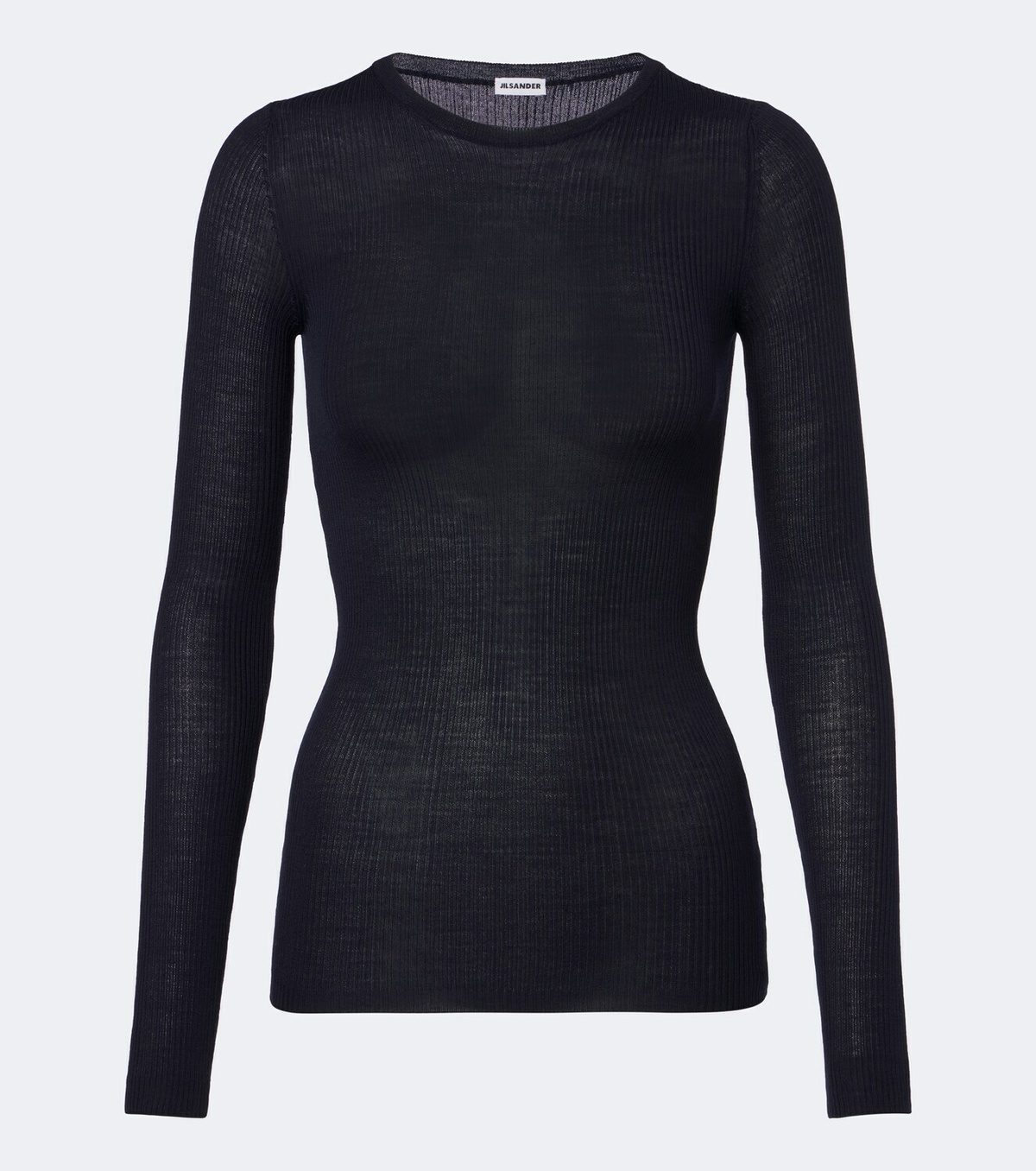 Jil Sander Ribbed-knit wool sweater