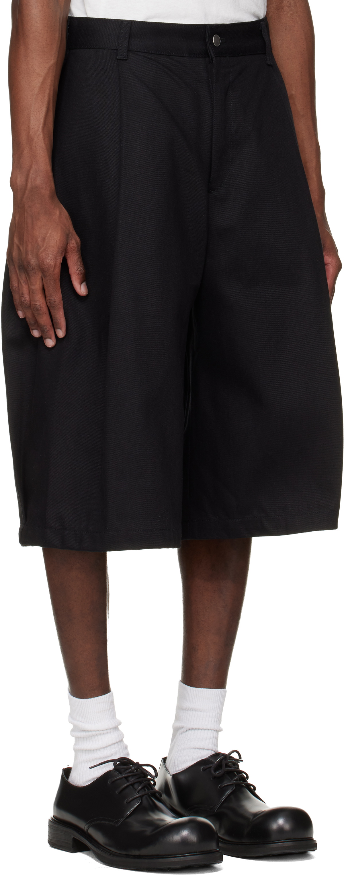 Seventh Black 440 Bermuda Denim Shorts